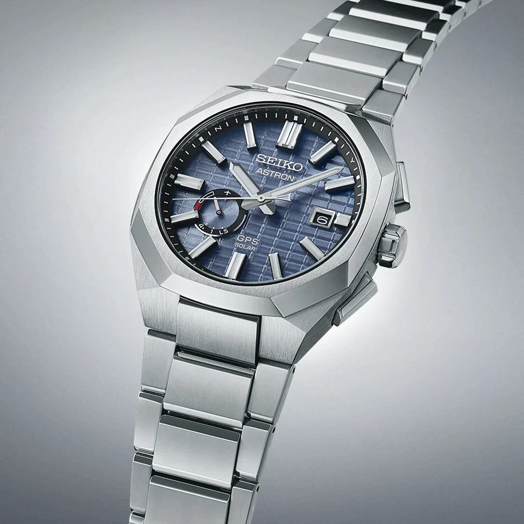 Seiko Astron GPS Solar Sapphire Blue Crystal Box Watch - Image 3