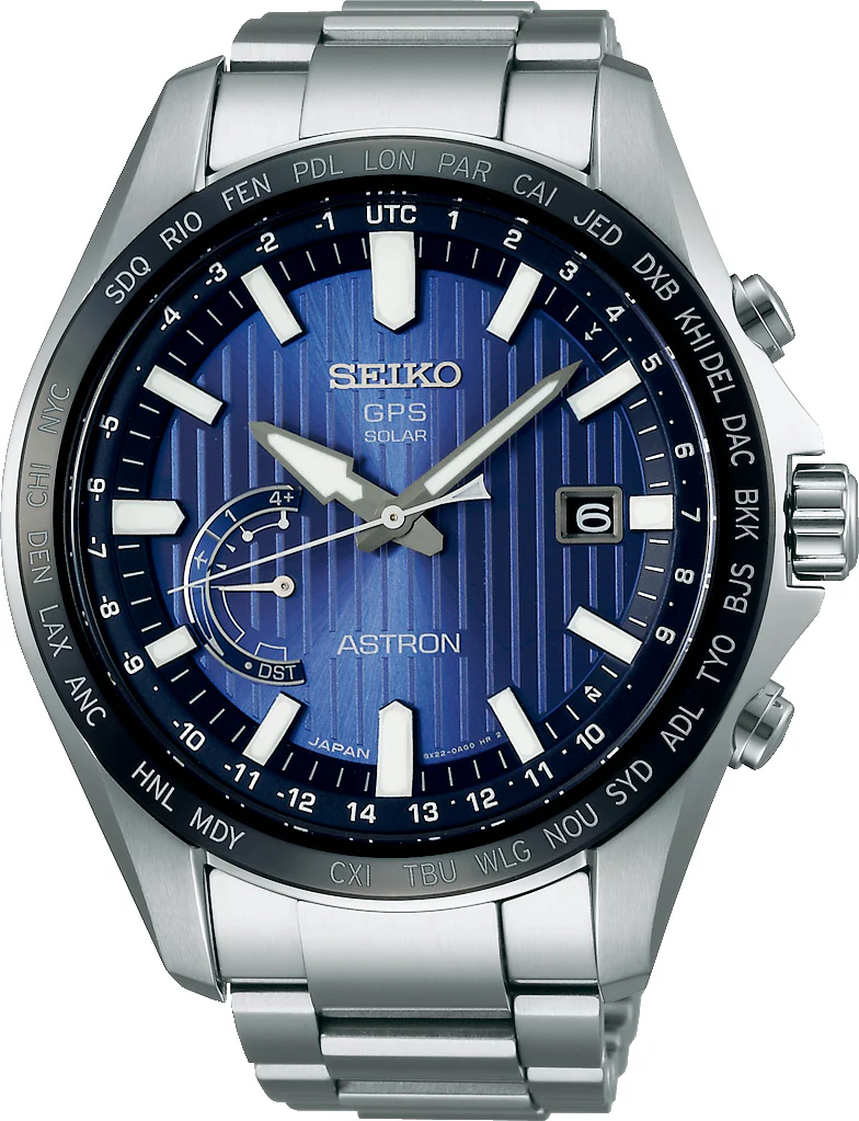 Seiko Astron Watch GPS Solar World Time