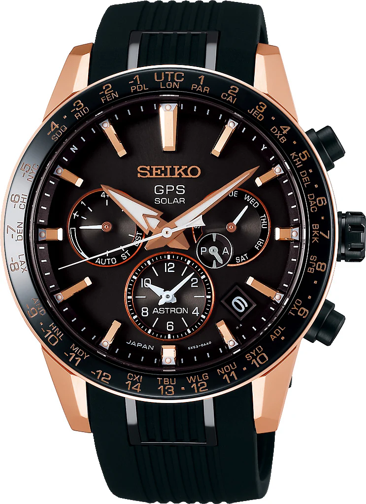 Seiko Astron Watch Caliber 5X Solar GPS Mens