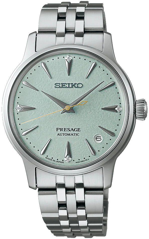 Seiko Presage Cocktail Time Frozen Mojito Diamond Watch