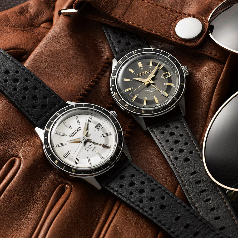 Seiko Presage Style 60s Road Trip GMT Fume Watch - Image 5