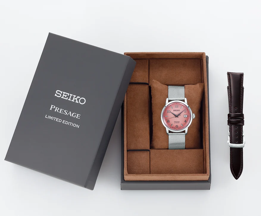 Seiko Presage Watch Cocktail Time Tequila Sunset Limited Edition D - Image 3