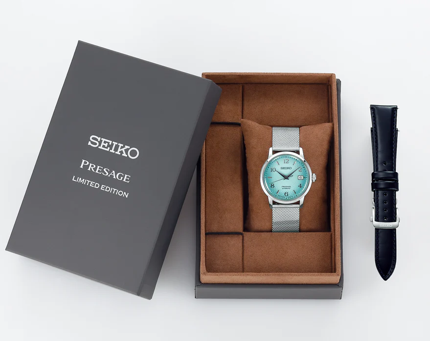 Seiko Presage Watch Cocktail Time Frozen Margarita Limited Edition - Image 3
