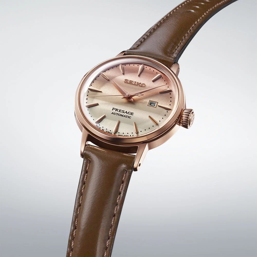 Seiko Presage Cocktail Time Pinky Twilight Limited Edition Watch - Image 3
