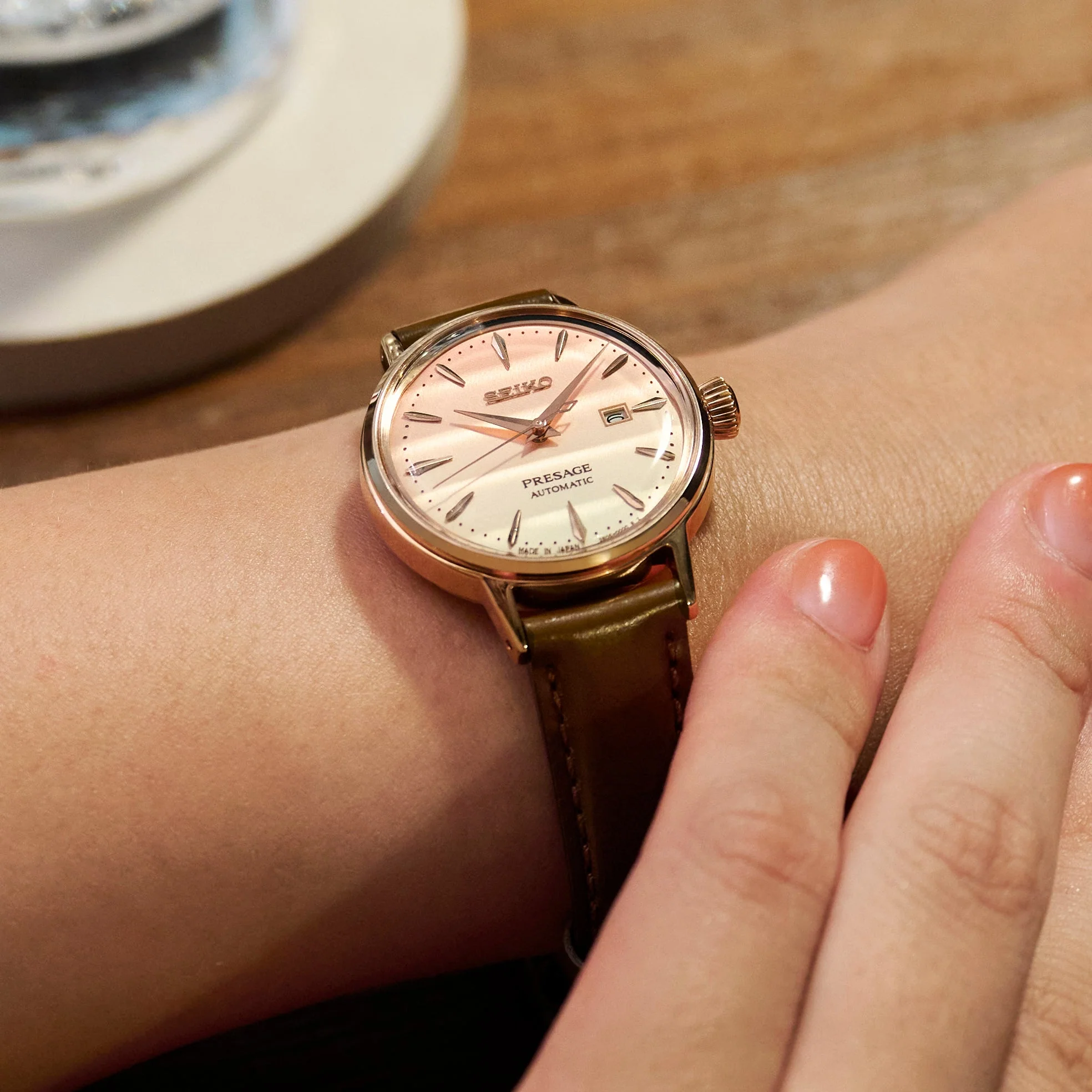 Seiko Presage Cocktail Time Pinky Twilight Limited Edition Watch - Image 6