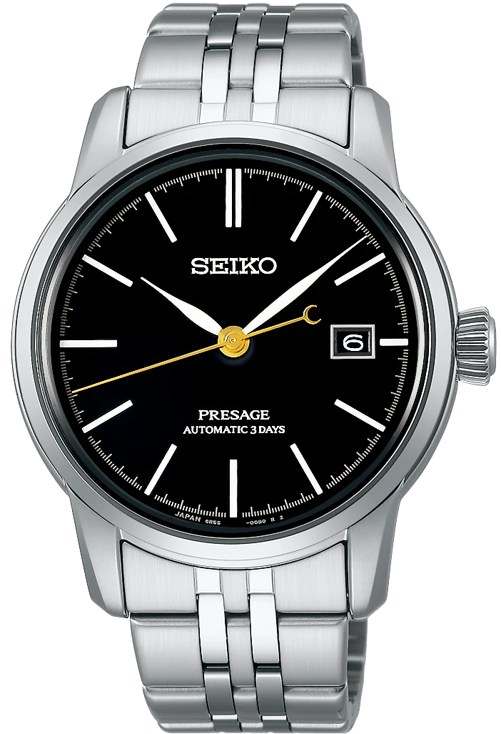 Seiko Presage Deep Black Urushi Lacquer Watch