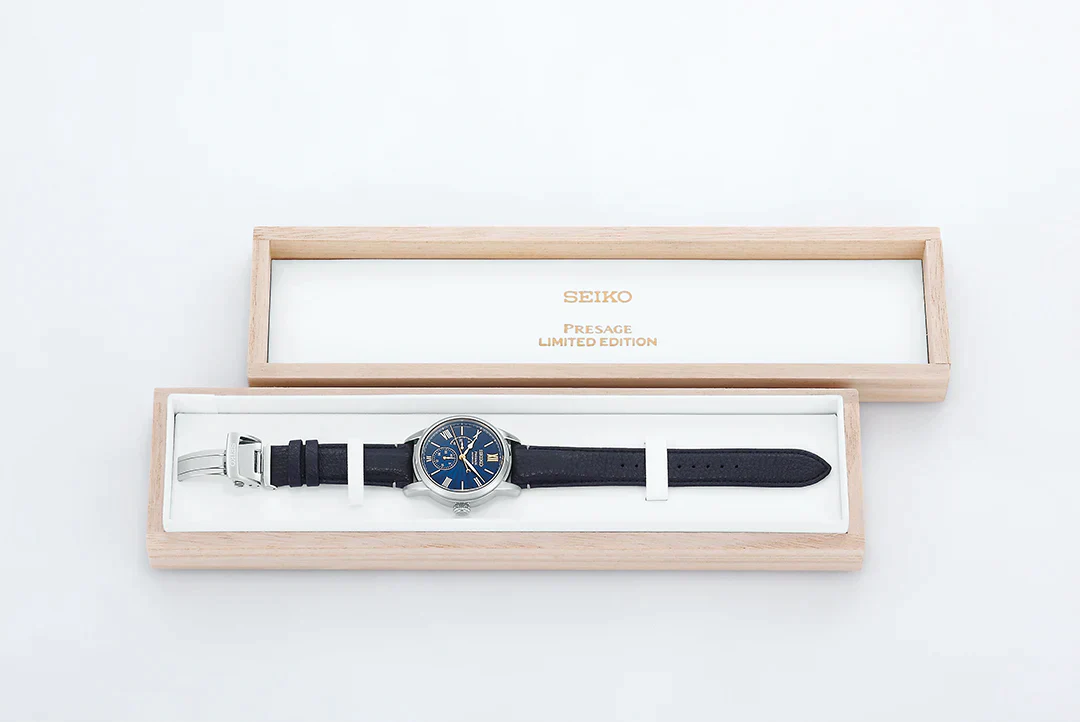 Seiko Presage Watch Laurel Owari Shippo 110th Anniversary Limited Edition - Image 6