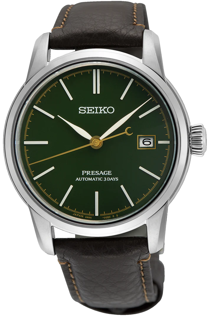 Seiko Presage Natural Green Urushi Lacquer
