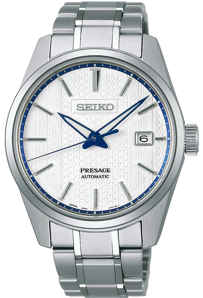 Seiko Presage Watch Sharp Edged Zero Halliburton Limited Edition