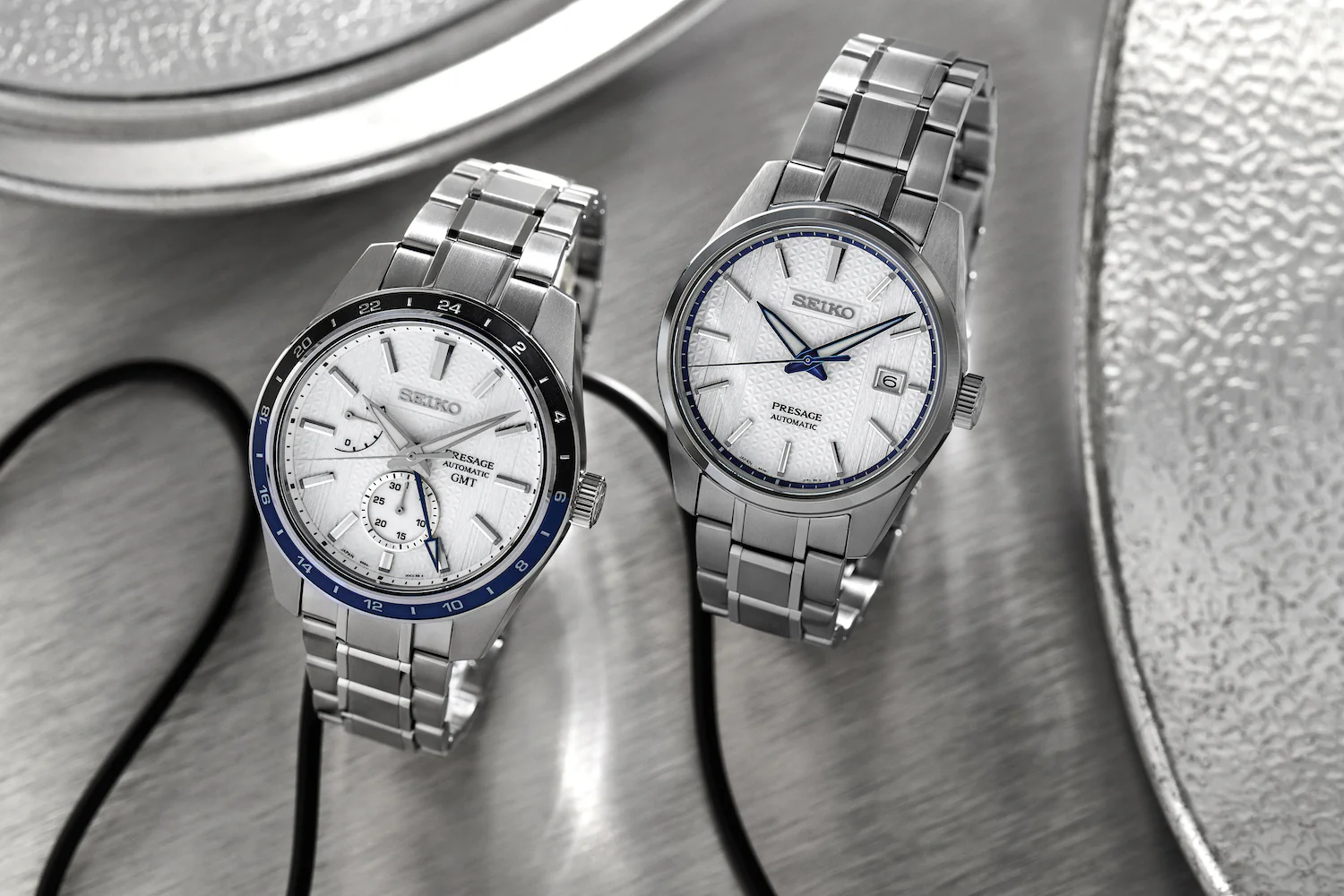 Seiko Presage Watch Sharp Edged Zero Halliburton Limited Edition - Image 5