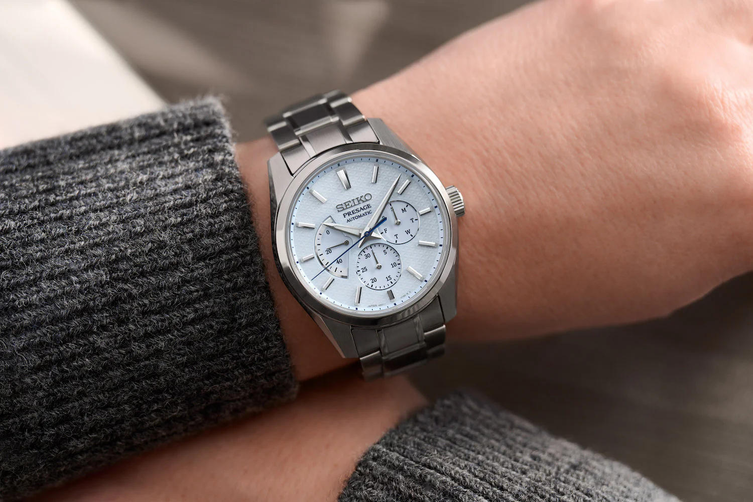 Seiko Presage Watch Sharp Edged Geppaku Moonlight - Image 4