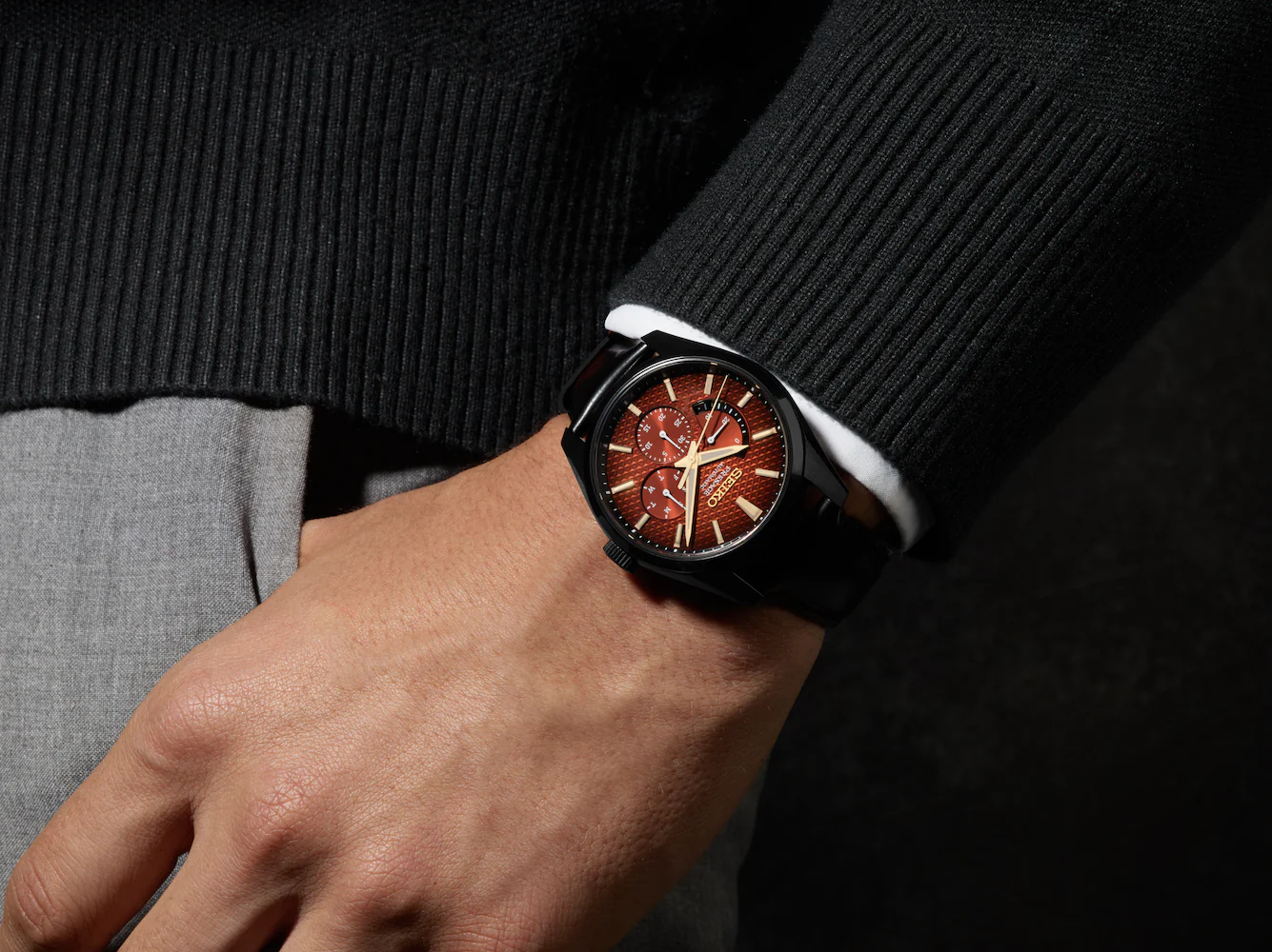 Seiko Presage Watch Sharp Edged Kabuki Limited Edition - Image 5