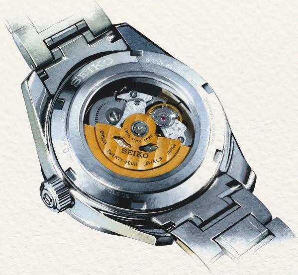 Seiko Presage Sharp Edged Shiro Open Heart - Image 2