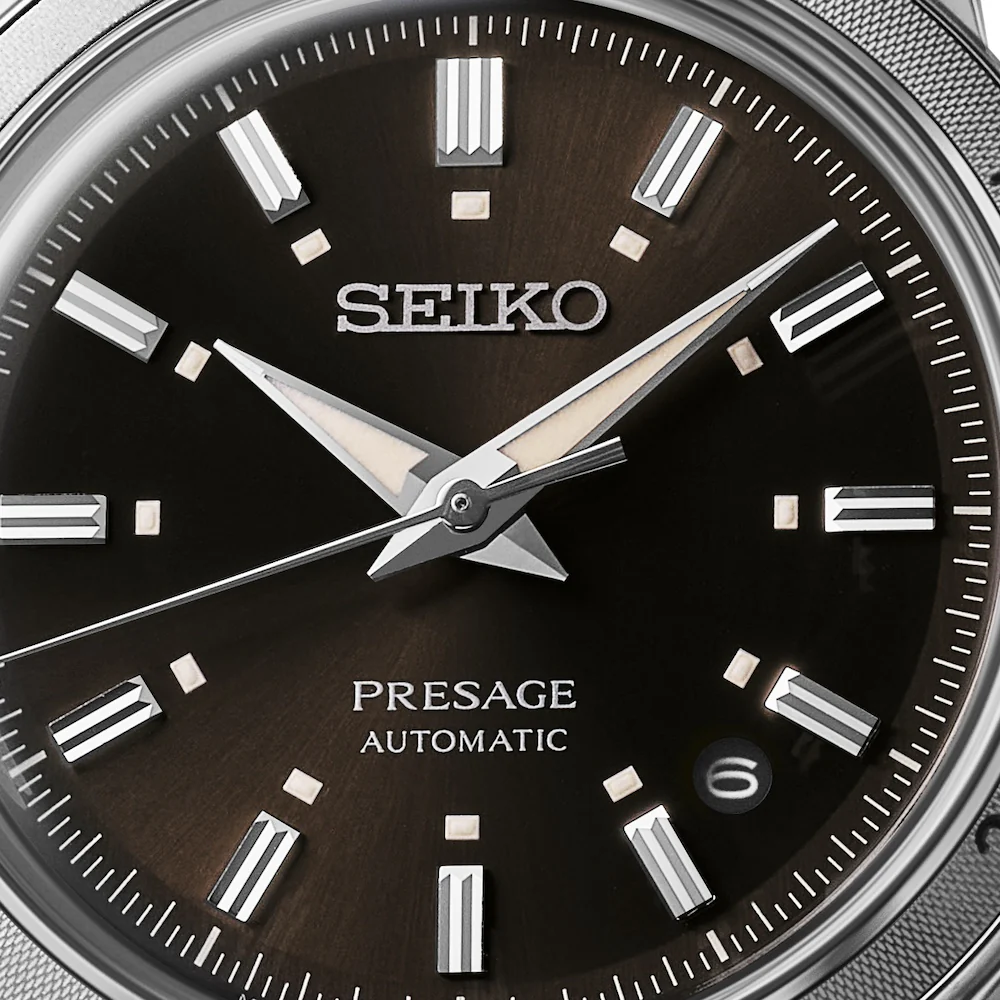 Seiko Presage Presage Style 60s Elegant Yet Rugged Brown - Image 4