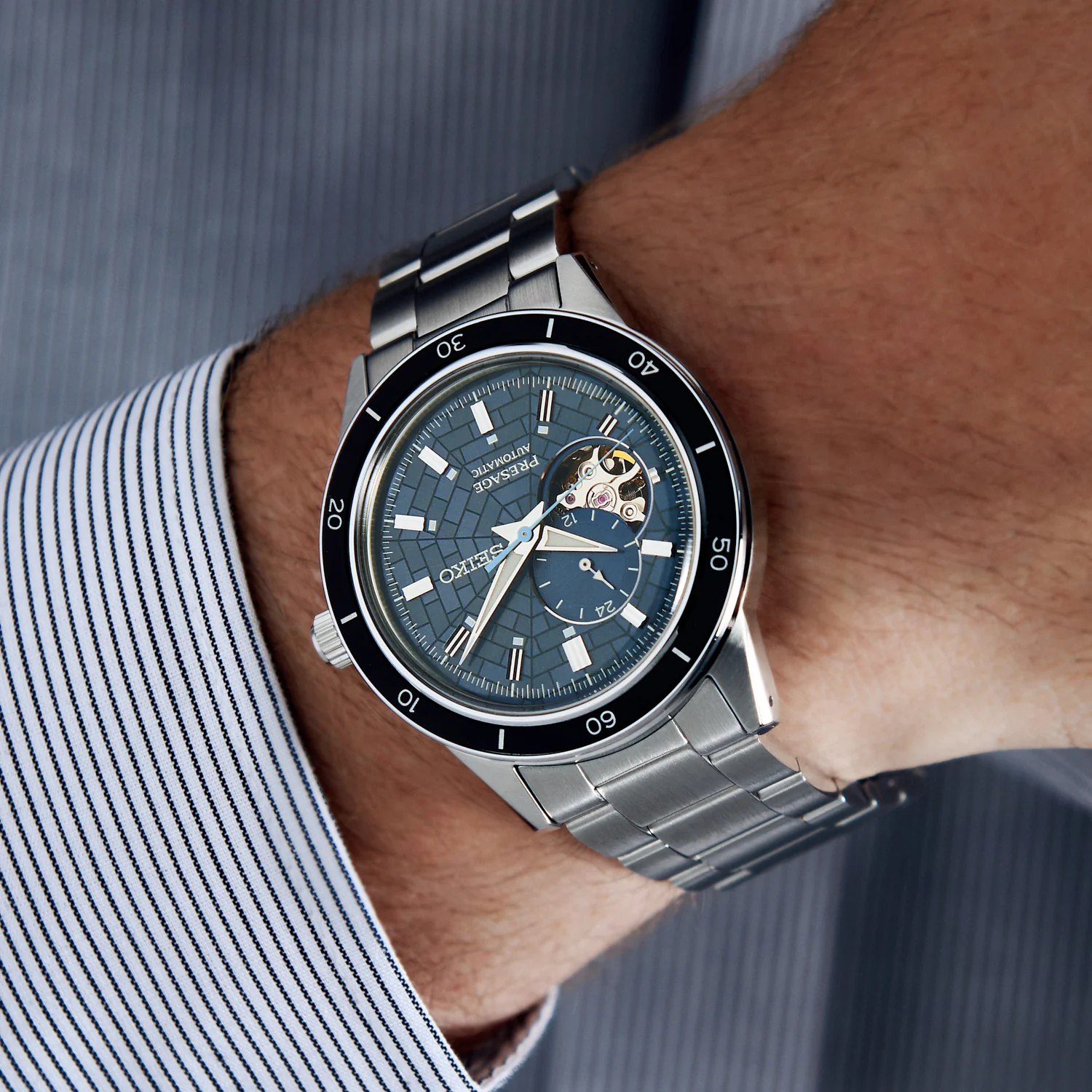 Seiko Presage Watch Style 60s Ginza 140th Anniversary Limited Edition - Image 4
