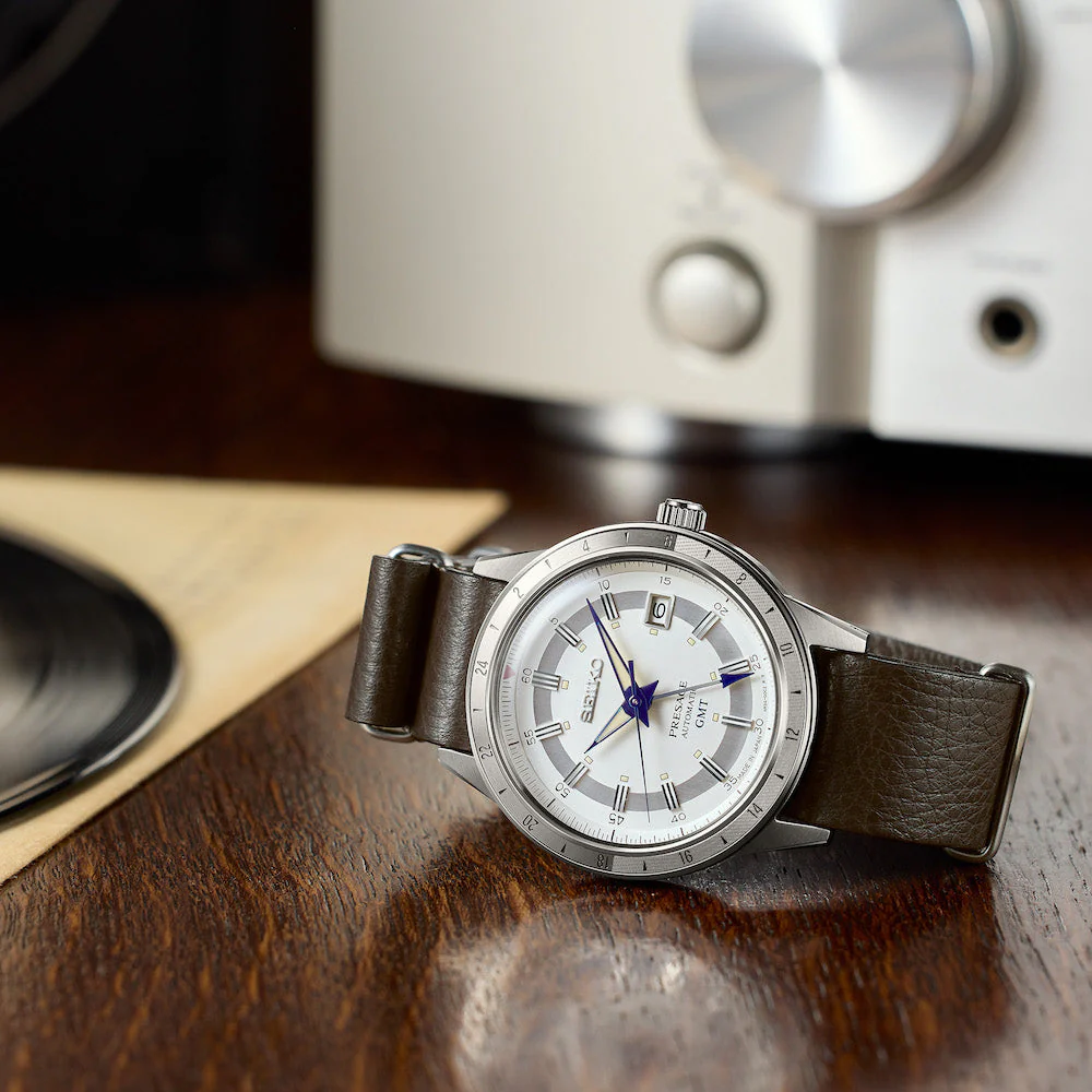 Seiko Presage Style 60s Laurel GMT 110th Anniversary Limited Edition - Image 6
