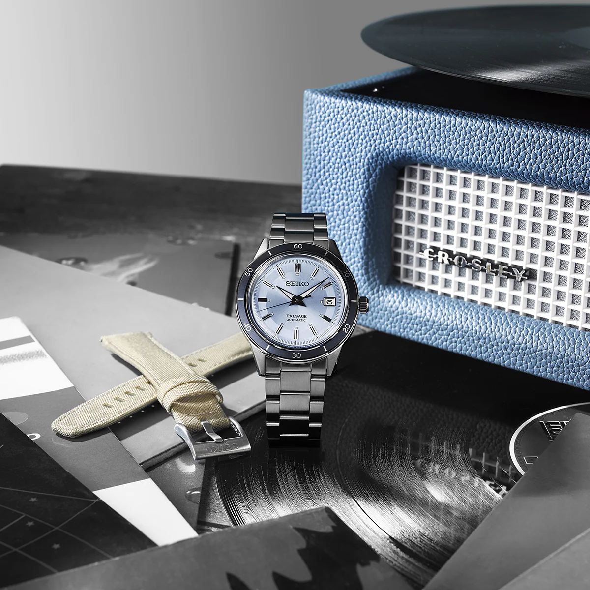 Seiko Presage Style 60s Retro Blue Limited Edition - Image 4