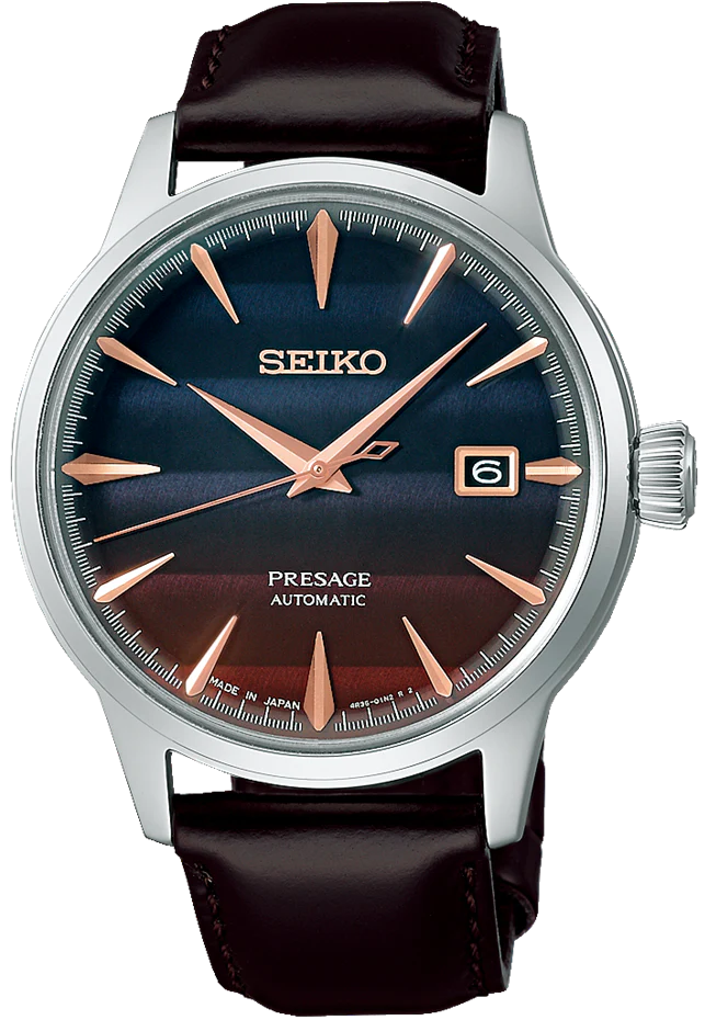 Seiko Presage Watch Cocktail Time Purple Sunset Limited Edition
