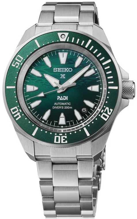 Seiko Prospex PADI 60th Anniversary 4R Compact Mechanical Divers Underwater Green Watch - Image 2