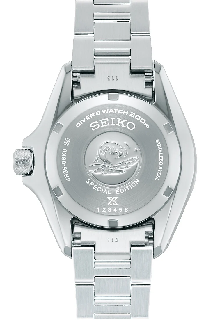Seiko Prospex PADI 60th Anniversary 4R Compact Mechanical Divers Underwater Green Watch - Image 3