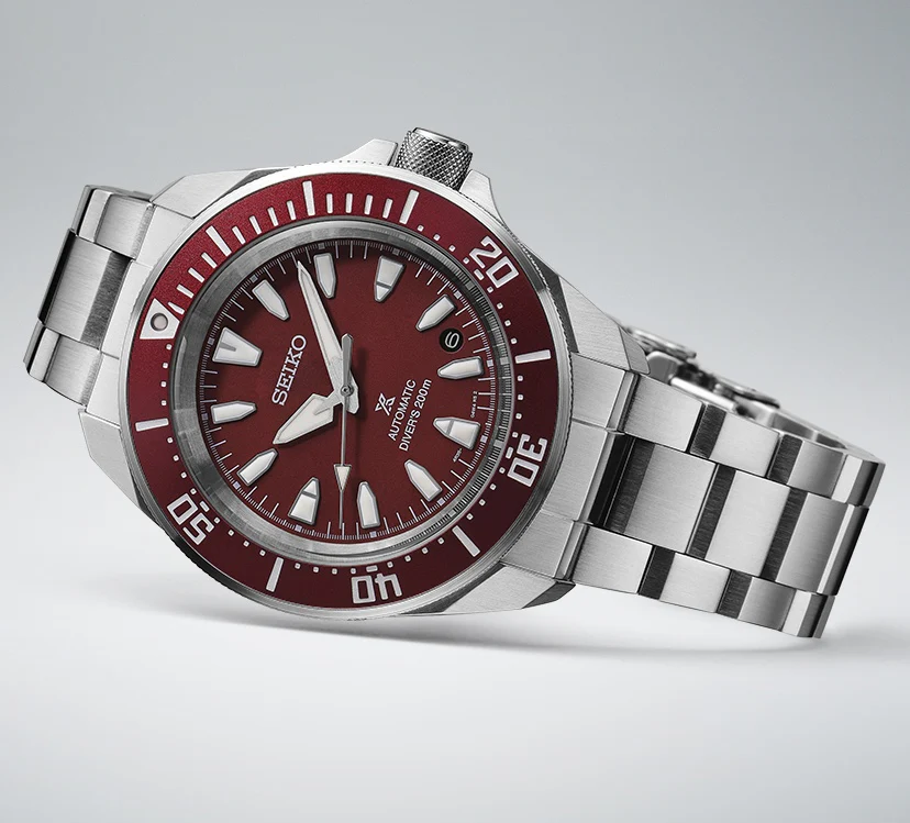Seiko Prospex 4R Red Shog-urai Diver Watch - Image 3