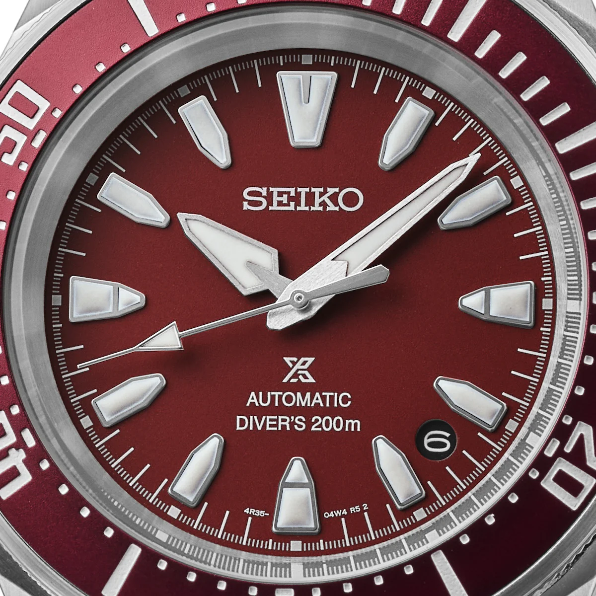 Seiko Prospex 4R Red Shog-urai Diver Watch - Image 4