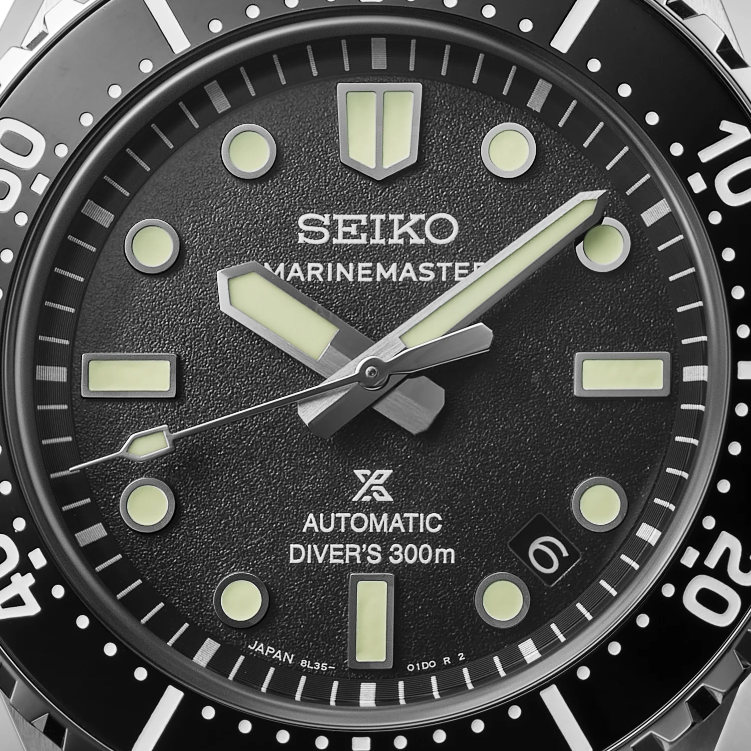 Seiko Prospex 1968 Divers Reinterpretation 300m High Contrast Black Watch - Image 2