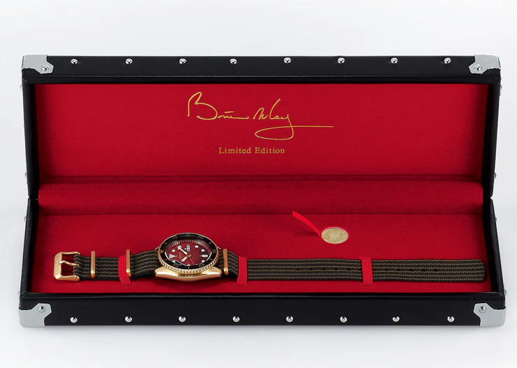 Seiko Watch 5 Sports Brian May Red Special II Limited Edition - Image 5