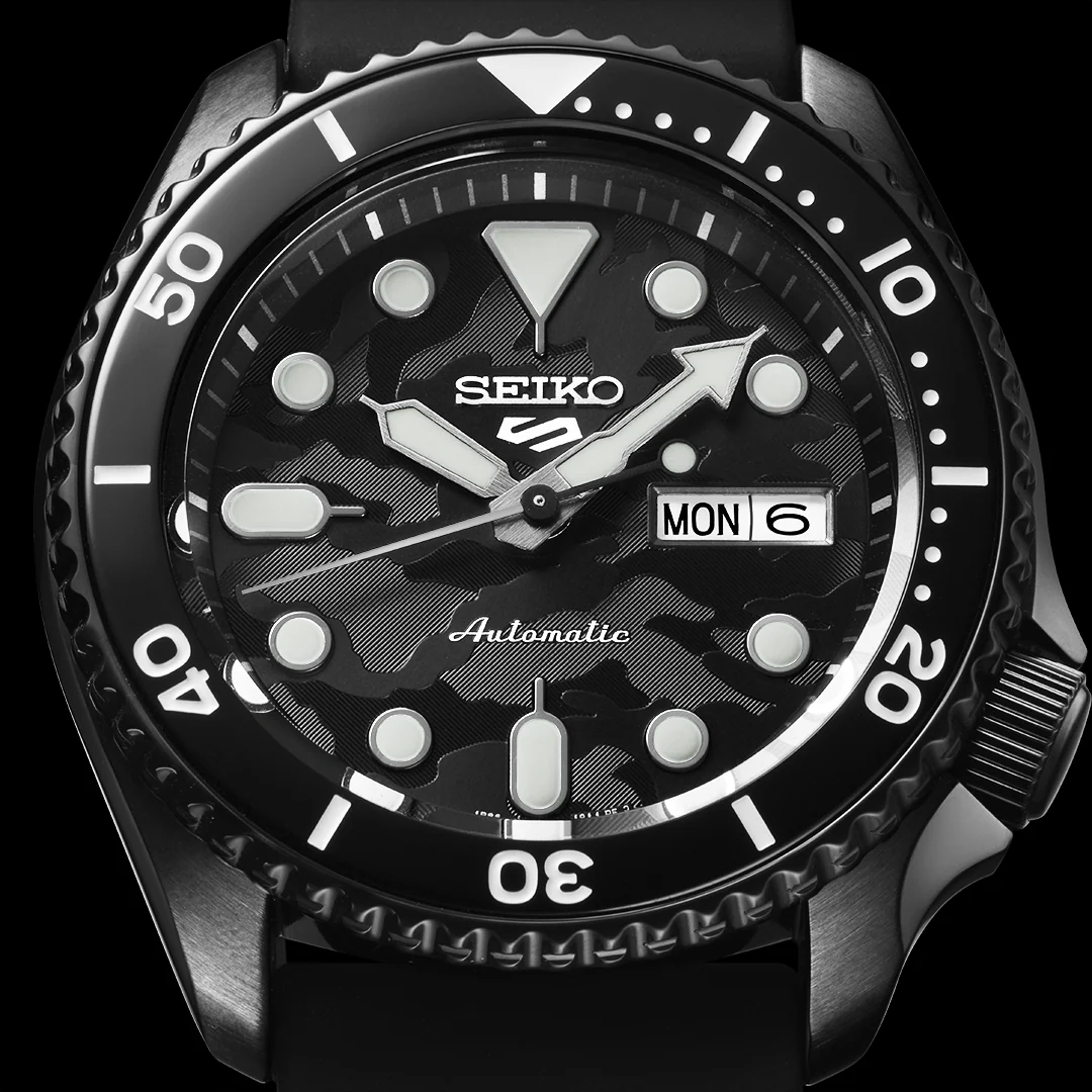 Seiko Watch 5 Sports Camouflage Yuto Horigome Limited Edition - Image 2