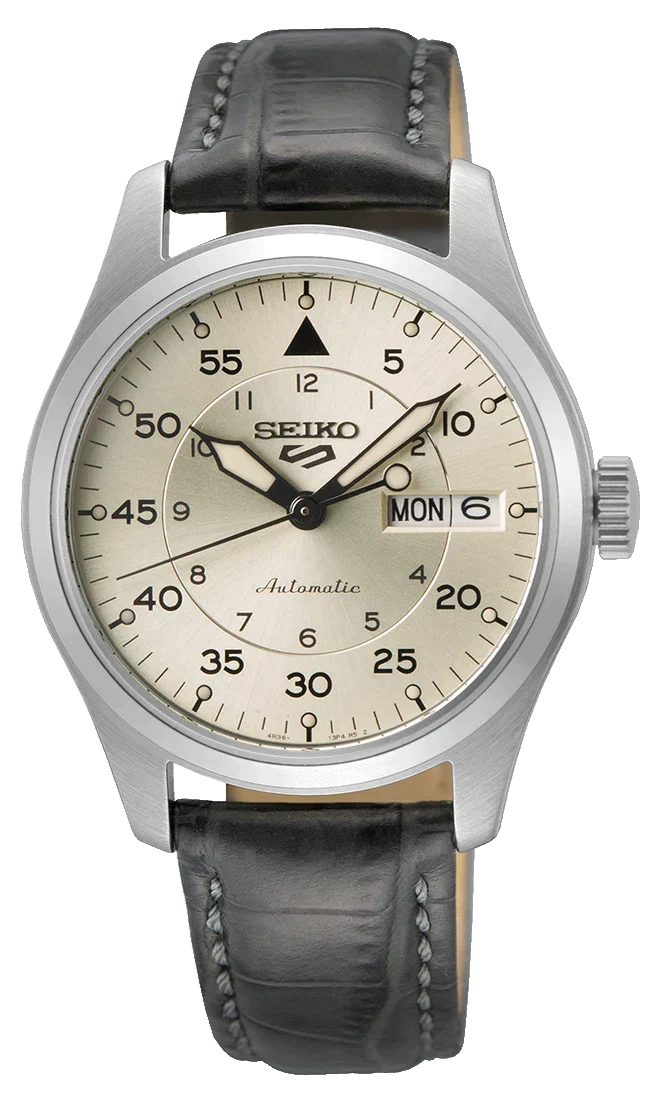 Seiko 5 Sports Champagne Flieger Suit Style Watch