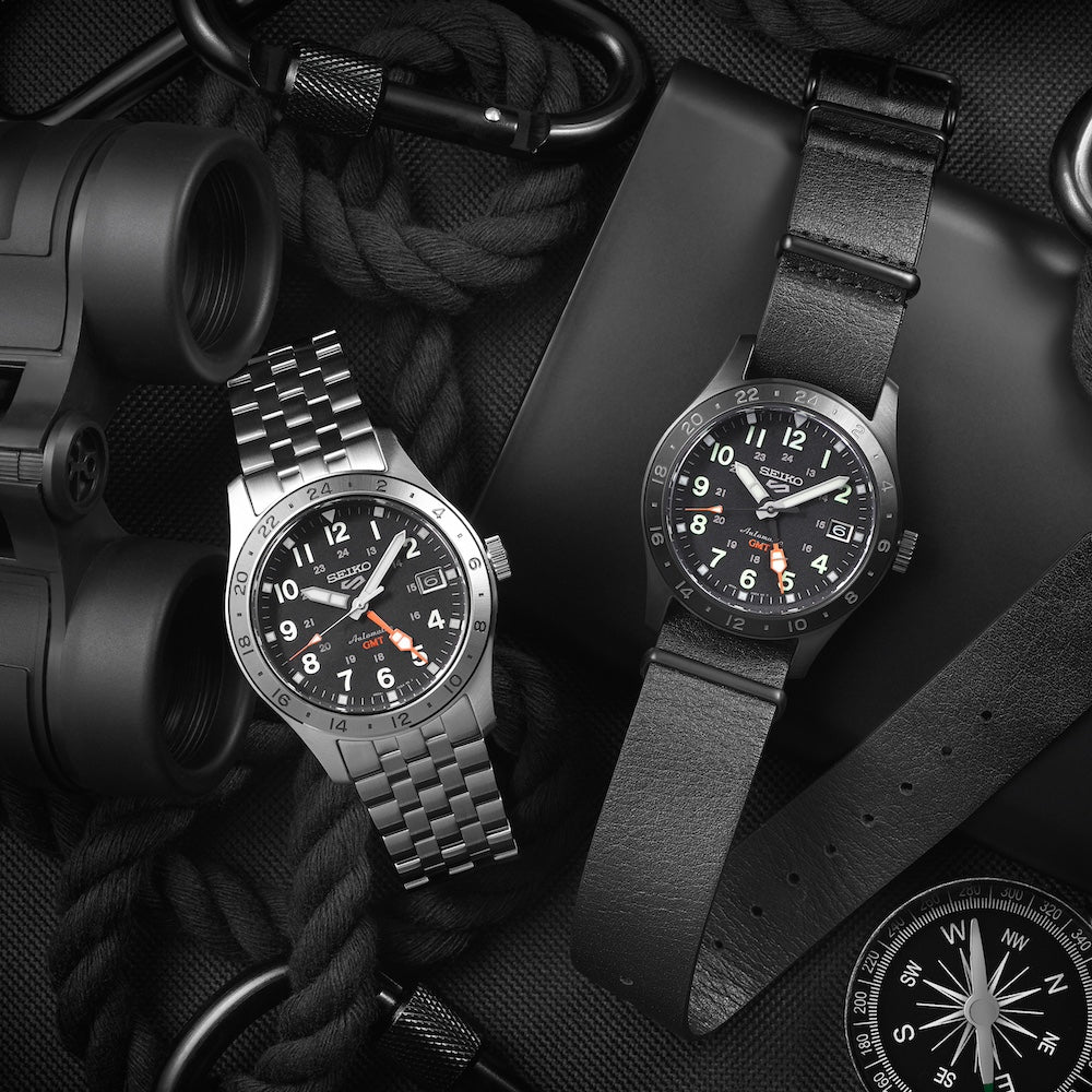 Seiko 5 Sports Field Deception Mechanical GMT Watch - Image 5