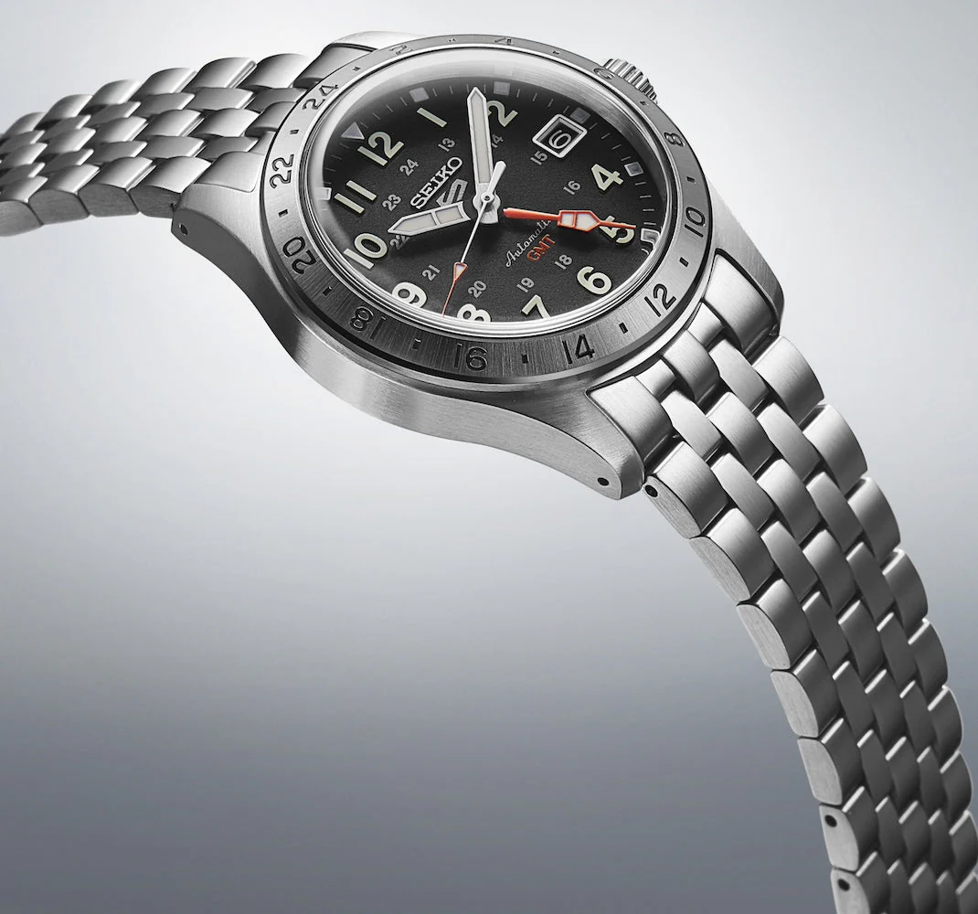 Seiko 5 Sports Field Deploy Mechanical GMT Watch - Image 2