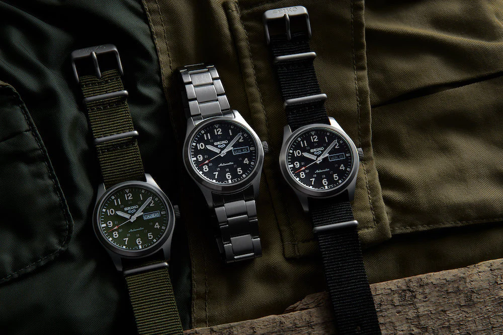 Seiko 5 Sports Field Mens Watch - Image 6