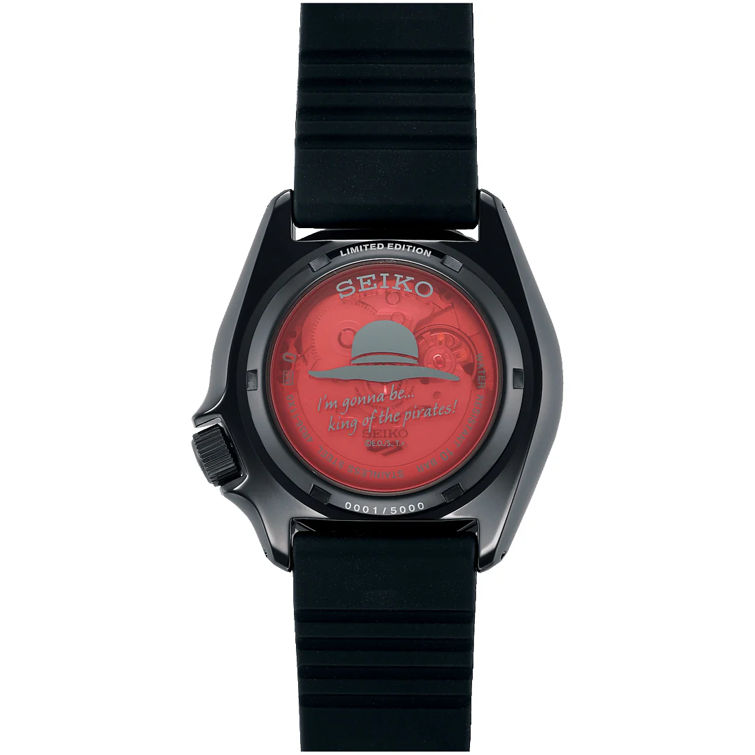 Seiko Watch 5 Sports One Piece Monkey.D Luffy Limited Edition D - Image 2