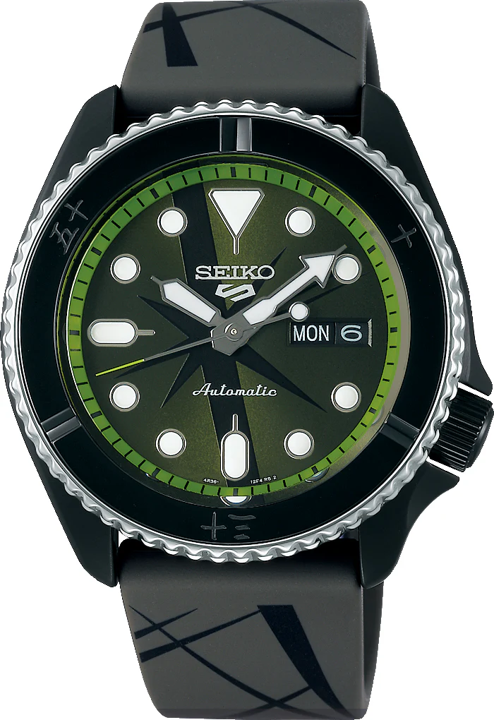 Seiko Watch 5 Sports One Piece Roronoa Zoro Limited Edition D