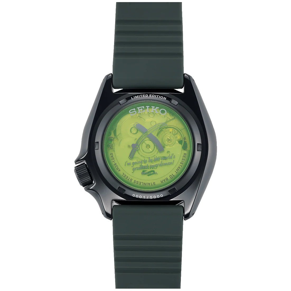 Seiko Watch 5 Sports One Piece Roronoa Zoro Limited Edition D - Image 3