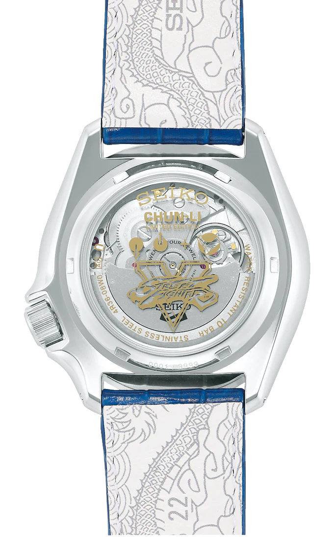 Seiko Watch 5 Sport Street Fighter Chun-Li Limited Edition D - Image 2