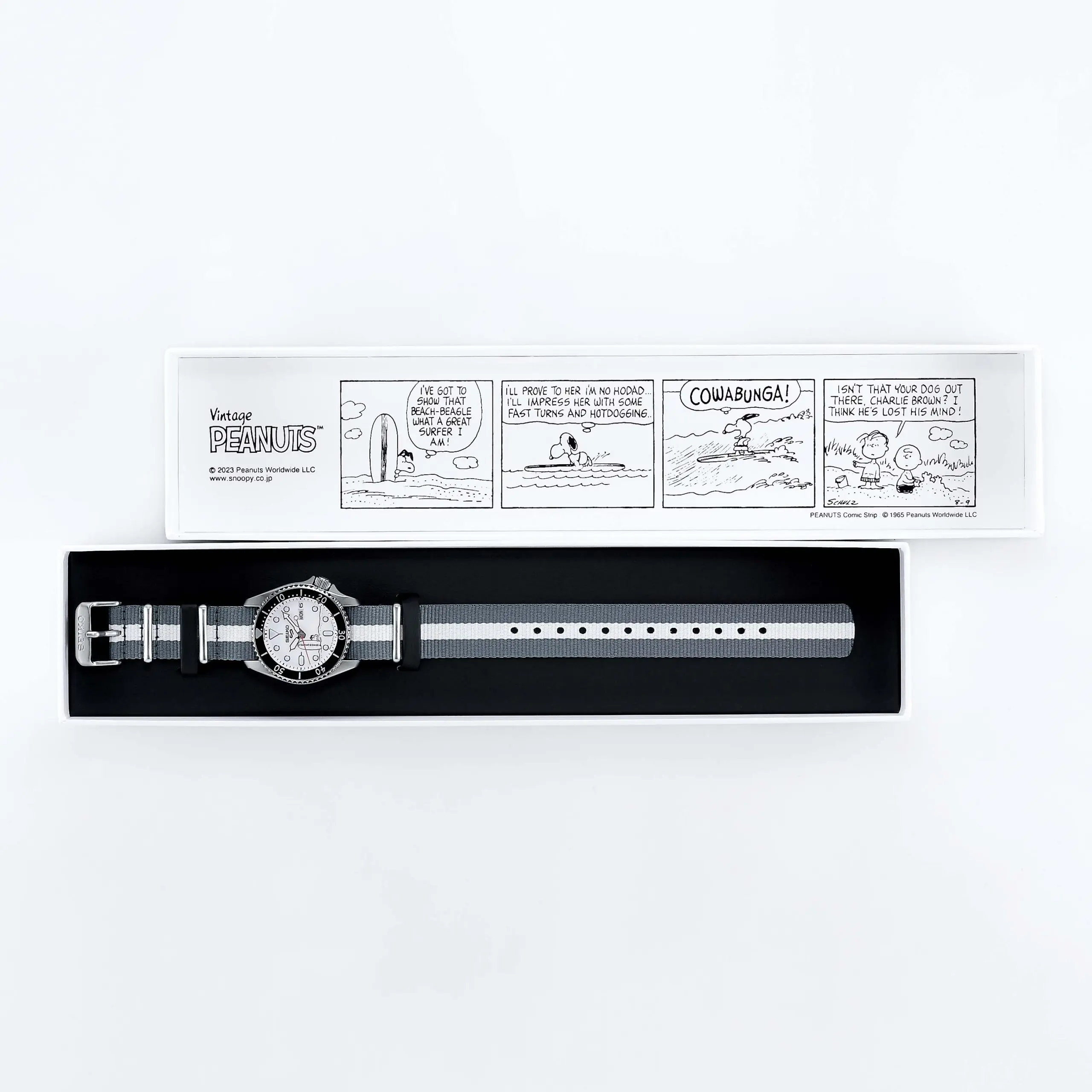 Seiko Watch 5 Sports x Peanuts Surfboard Limited Edition D - Image 3