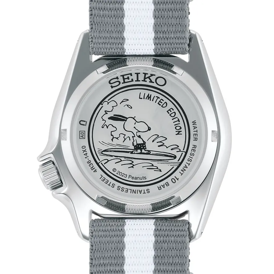Seiko Watch 5 Sports x Peanuts Surfboard Limited Edition D - Image 4