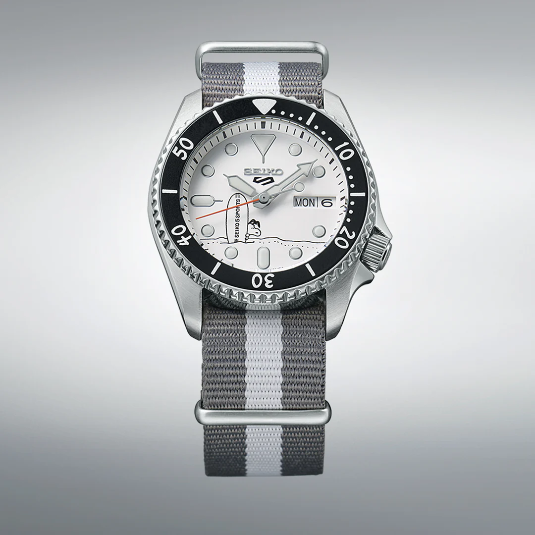 Seiko Watch 5 Sports x Peanuts Surfboard Limited Edition D - Image 5