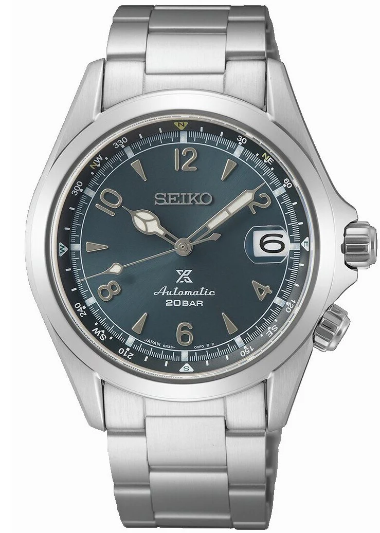 Seiko Watch Prospex Alpinist European Exclusive Emerald Gray