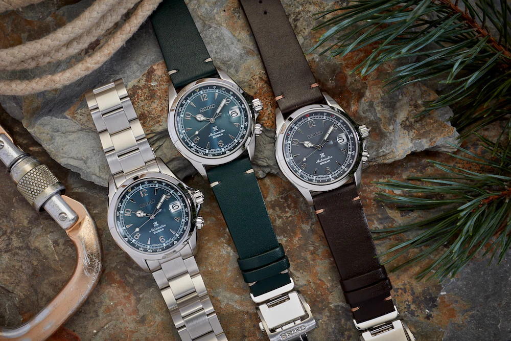 Seiko Watch Prospex Alpinist European Exclusive Emerald Gray - Image 6