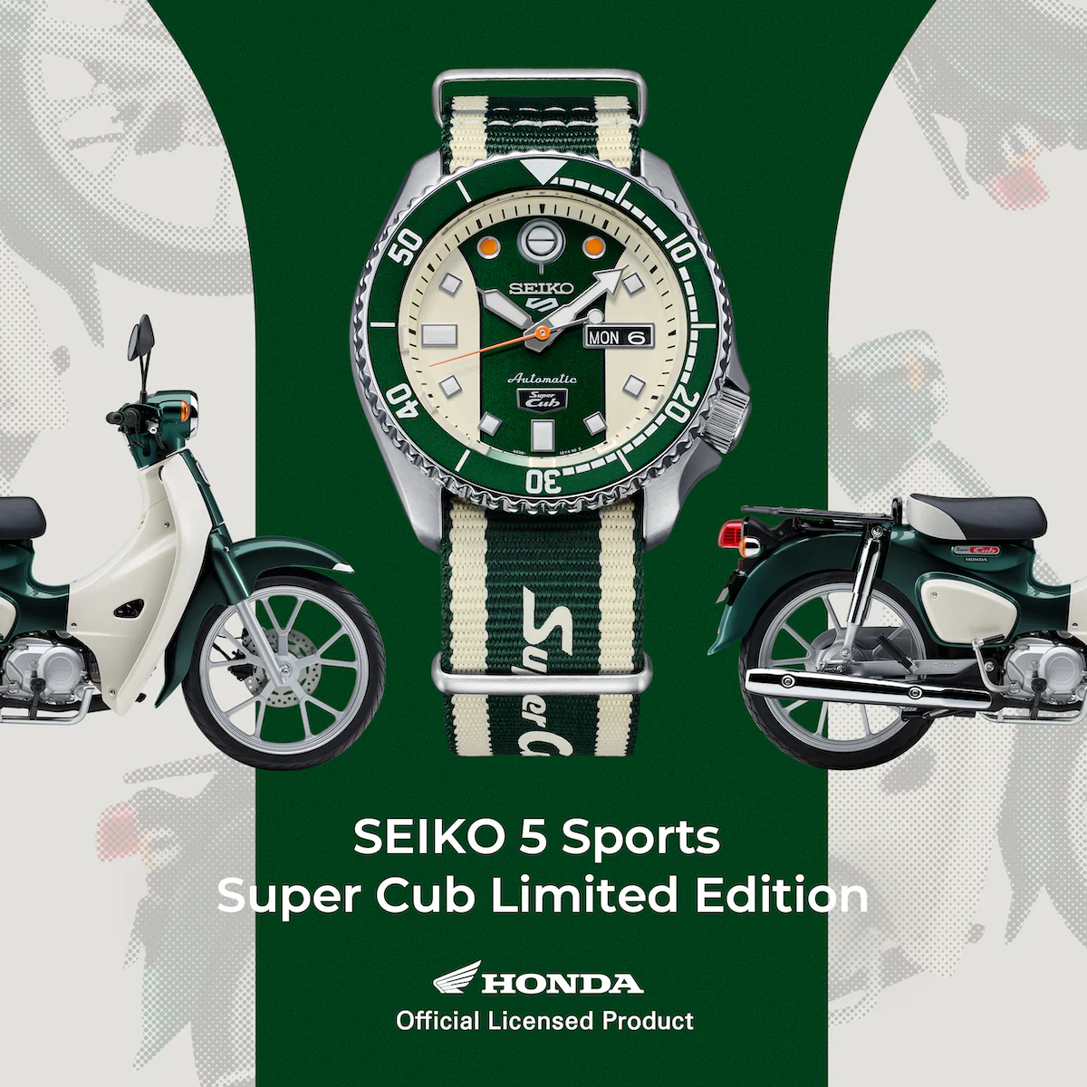 Seiko Watch Honda Super CUB Limited Edition - Image 7