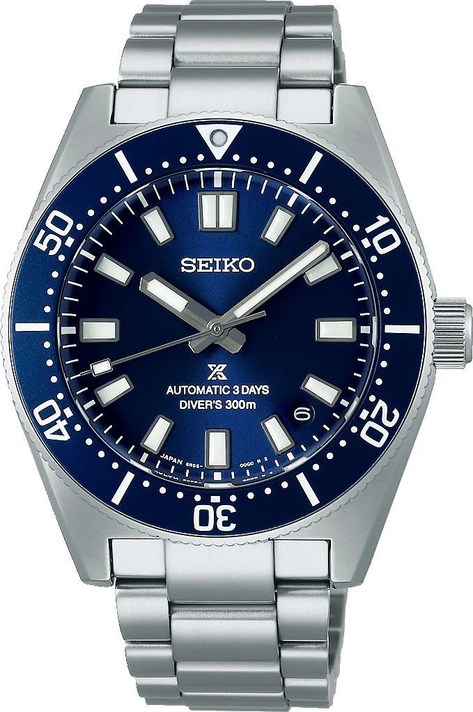 Seiko Prospex 1965 Revival Divers 3 Day Scuba Blue Watch