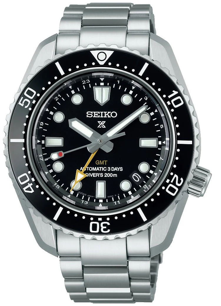 Seiko Prospex 1968 Divers Modern Re-Interpretation GMT Watch