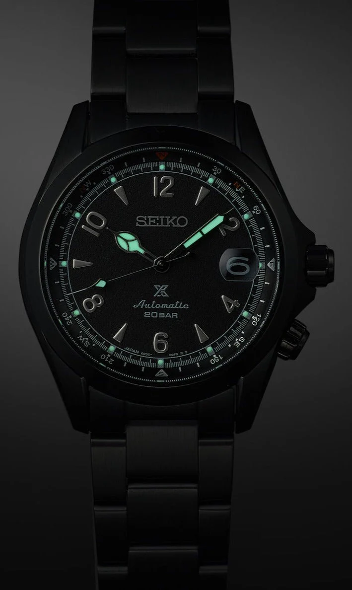 Seiko Watch Prospex Black Series Night Alpinist Limited Edition - Image 3