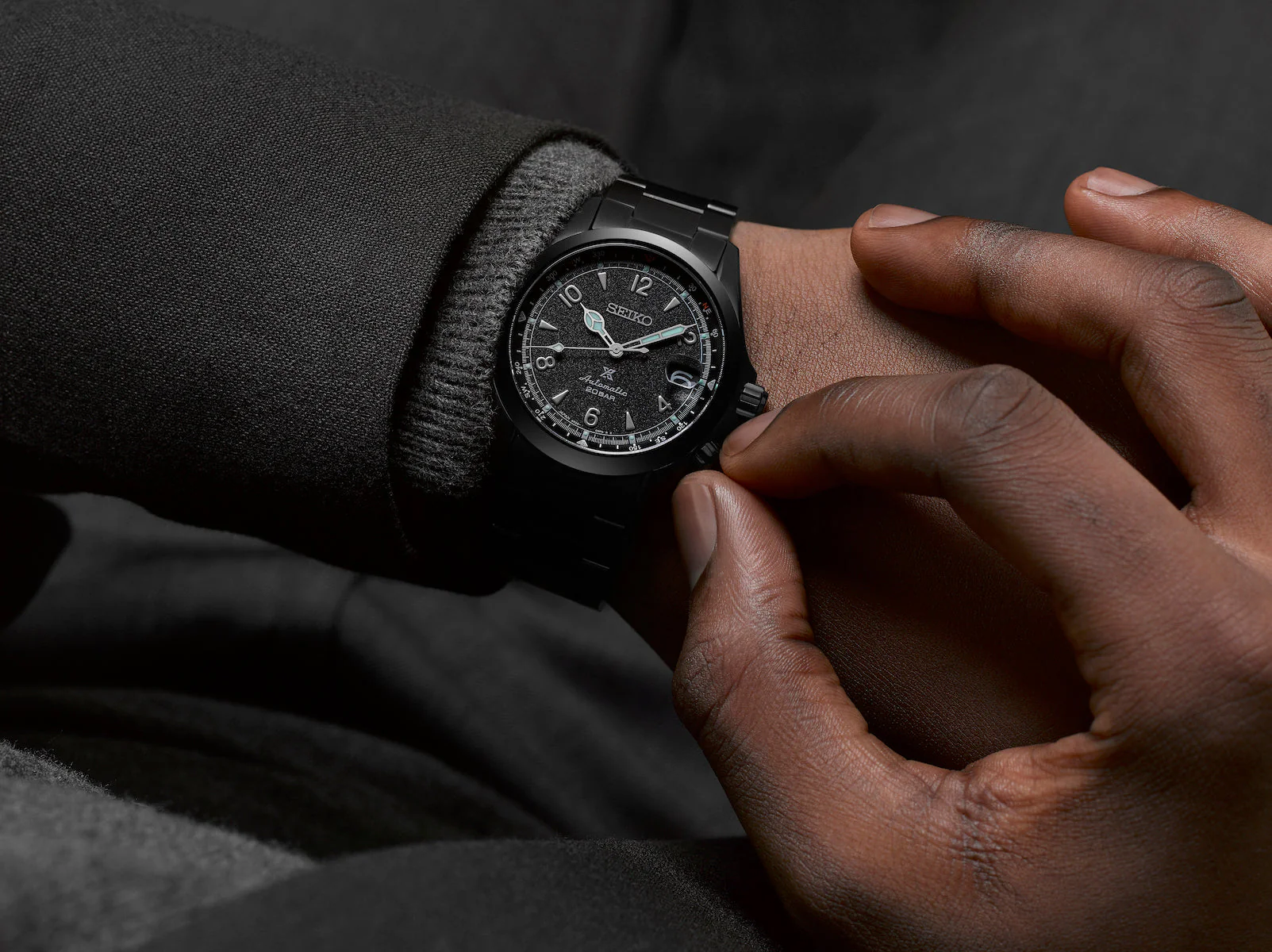 Seiko Watch Prospex Black Series Night Alpinist Limited Edition - Image 5