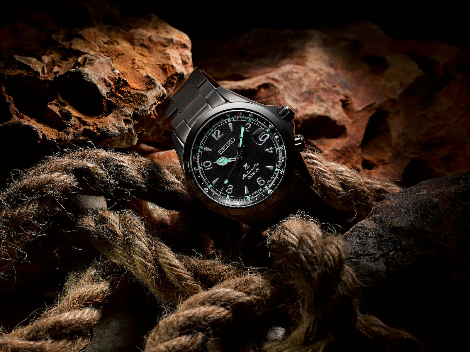 Seiko Watch Prospex Black Series Night Alpinist Limited Edition - Image 6