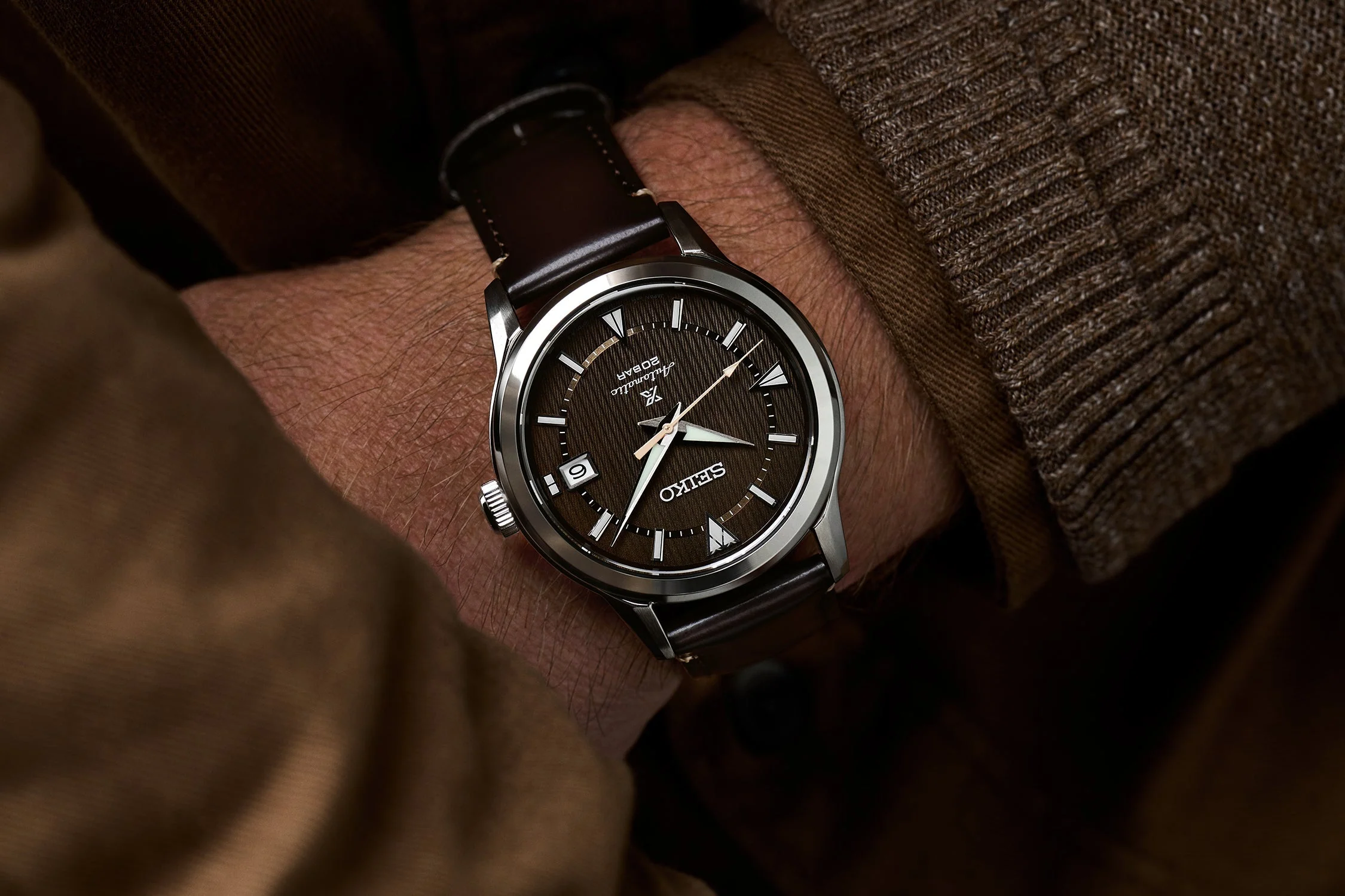 Seiko Prospex Alpinist Forest Brown - Image 3