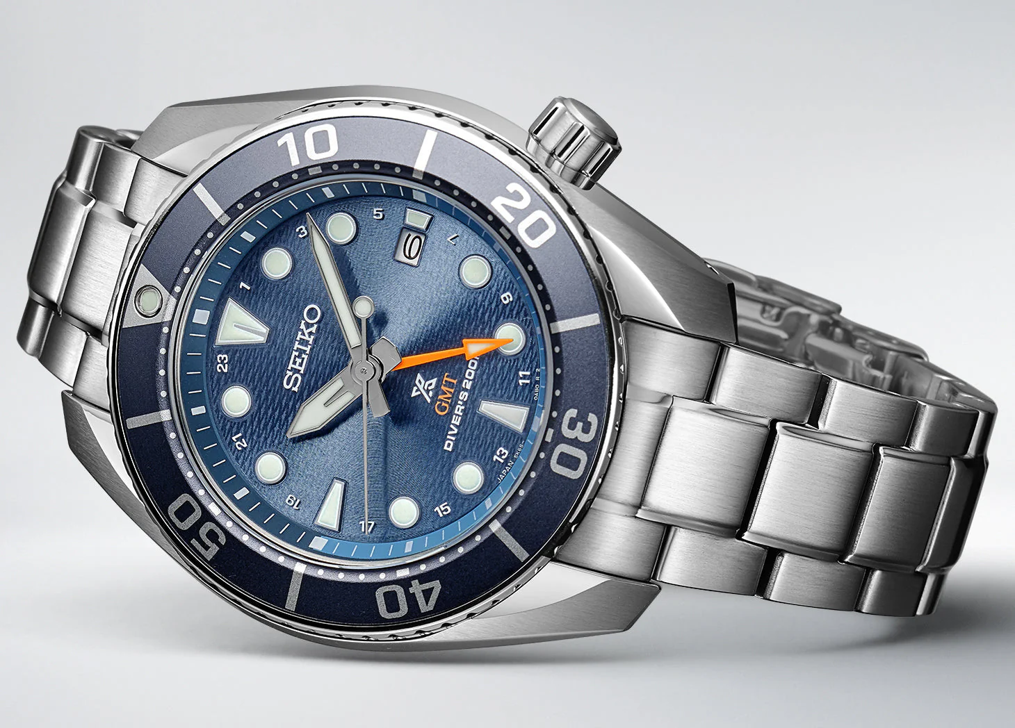Seiko Prospex Aqua Sumo Solar GMT Diver D - Image 3